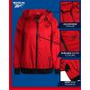 imageReebok Womens Jacket  Weather Resistant Fleece Lined Windbreaker Jackets for Women  Cozy Zip Up Hoodie Jacket SXLVector Red