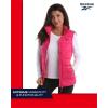 imageReebok Womens Puffer Vest  Quilted Insulated Winter Vest High Collar  Sleeveless Jacket for Women SXLFuschia