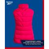 imageReebok Womens Puffer Vest  Quilted Insulated Winter Vest High Collar  Sleeveless Jacket for Women SXLFuschia