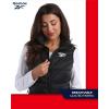 imageReebok Womens Puffer Vest  Quilted Insulated Winter Vest High Collar  Sleeveless Jacket for Women SXLJet Black