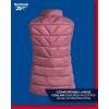imageReebok Womens Puffer Vest  Quilted Insulated Winter Vest High Collar  Sleeveless Jacket for Women SXLRose Pink