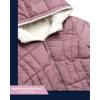 imageReebok Womens Winter Jacket  Reversible Quilted Puffer with Sherpa Fleece Lining  Parka Coat for Women S3X Plus SizeDusty Rose