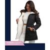 imageReebok Womens Winter Jacket  Reversible Quilted Puffer with Sherpa Fleece Lining  Parka Coat for Women S3X Plus SizeEbony Black