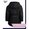 imageReebok Womens Winter Jacket  Reversible Quilted Puffer with Sherpa Fleece Lining  Parka Coat for Women S3X Plus SizeEbony Black
