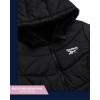 imageReebok Womens Winter Jacket  Reversible Quilted Puffer with Sherpa Fleece Lining  Parka Coat for Women S3X Plus SizeJet Black