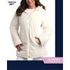 imageReebok Womens Winter Jacket  Reversible Quilted Puffer with Sherpa Fleece Lining  Parka Coat for Women S3X Plus SizeOatmeal