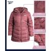 imageReebok Womens Winter Jacket  Reversible Quilted Puffer with Sherpa Fleece Lining  Parka Coat for Women S3X Plus SizeRose Pink