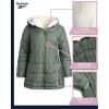 imageReebok Womens Winter Jacket  Reversible Quilted Puffer with Sherpa Fleece Lining  Parka Coat for Women S3X Plus SizeSage