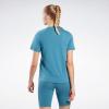 imageReebok Womens Big Logo TeeSteely Blue