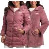 imageReebok Womens Winter Jacket  Reversible Quilted Puffer with Sherpa Fleece Lining  Parka Coat for Women S3X Plus SizeRose Pink
