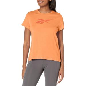 imageReebok Womens Big Logo TeePeach Fuzz