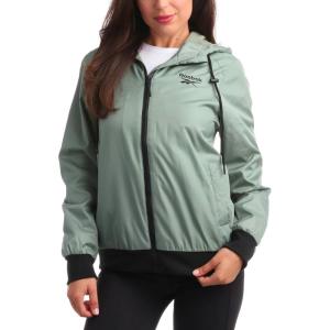 imageReebok Womens Jacket  Weather Resistant Fleece Lined Windbreaker Jackets for Women  Cozy Zip Up Hoodie Jacket SXLSage