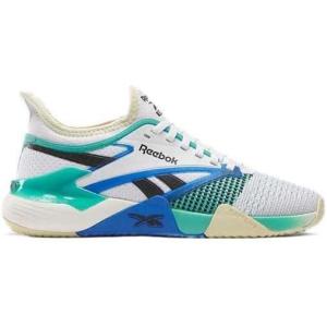 imageReebok Womens Nano Court SneakerFtwr WhiteWeathered WhiteUnlshd Green