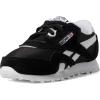 imageReebok BabyBoys Classic Nylon SneakerBlackWhite