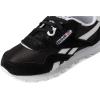 imageReebok BabyBoys Classic Nylon SneakerBlackWhite