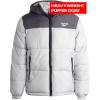 imageReebok Mens Puffer Jacket  Heavyweight Quilted Puffer Coat with Wide Hood  Weather Resistant Ski Jacket for Men MXXLCharcoalGrey