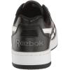 imageReebok UnisexChild Bb4000 Ii SneakerBlackWhitePure Grey