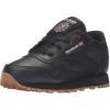 imageReebok UnisexChild Classic Leather SneakerBlackGum