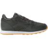 imageReebok UnisexChild Classic Leather SneakerGumdark CypressWhite