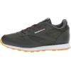 imageReebok UnisexChild Classic Leather SneakerGumdark CypressWhite