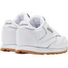 imageReebok UnisexChild Classic Leather SneakerWhiteGumInt