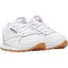 imageReebok UnisexChild Classic Leather SneakerWhiteGumInt