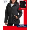 imageReebok Womens Winter Coat  Waterproof Windbreaker Jacket with Removable Puffer Coat  System Jacket for Women SXLJet Black