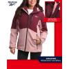 imageReebok Womens Winter Coat  Waterproof Windbreaker Jacket with Removable Puffer Coat  System Jacket for Women SXLMaroon