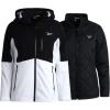 imageReebok Womens Winter Coat  Waterproof Windbreaker Jacket with Removable Puffer Coat  System Jacket for Women SXLWhiteBlack