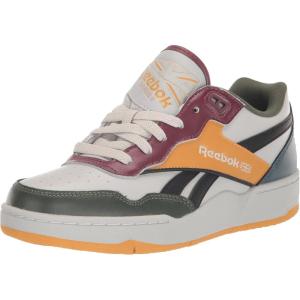 imageReebok UnisexChild Bb4000 Ii SneakerSteely FogBlackHoops Blue