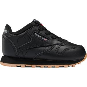 imageReebok UnisexChild Classic Leather SneakerCore BlackCore BlackReebok Rubber Gum02