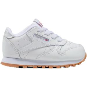 imageReebok UnisexChild Classic Leather SneakerFtwr WhiteFtwr WhiteReebok Rubber Gum02