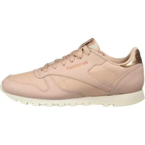 imageReebok UnisexChild Classic Leather SneakerRumbare BeigeChalk