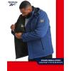 imageReebok Mens Winter Coat Softshell Jacket with Removable Puffer Coat  System Ski Jacket for Men MXXLBatik Blue