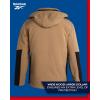 imageReebok Mens Winter Coat Softshell Jacket with Removable Puffer Coat  System Ski Jacket for Men MXXLDark Khaki
