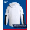 imageReebok Mens Winter Coat Softshell Jacket with Removable Puffer Coat  System Ski Jacket for Men MXXLIce Grey