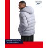 imageReebok Mens Winter Jacket  Heavyweight Quilted Puffer Parka Coat  Ski Jacket for Men Sherpa Lined Hood SXLGrey