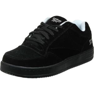 imageReebok Work Mens RB1910 Skateboard Work Shoe Black RB1920 Soyay Safety ToeBlack Oxford