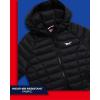 imageReebok Women Jacket  Packable Quilted Puffer Coat  Casual Jacket for Women SXLBlack