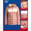 imageReebok Women Jacket  Packable Quilted Puffer Coat  Casual Jacket for Women SXLClay