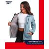 imageReebok Womens Jacket  Active Performance Fleece Lined Softshell Jacket with Hood  Lightweight Jackets for Women S3XBlue Slate