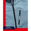 imageReebok Womens Jacket  Active Performance Fleece Lined Softshell Jacket with Hood  Lightweight Jackets for Women S3XBlue Slate