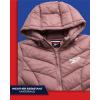 imageReebok Womens Winter Jacket  Long Length Quilted Puffer Parka  Heavyweight Outerwear Coat for Women SXLDusty Rose Pink