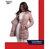 imageReebok Womens Winter Jacket  Long Length Quilted Puffer Parka  Heavyweight Outerwear Coat for Women SXLDusty Rose Pink