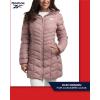 imageReebok Womens Winter Jacket  Long Length Quilted Puffer Parka  Heavyweight Outerwear Coat for Women SXLDusty Rose Pink
