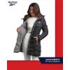 imageReebok Womens Winter Jacket  Long Length Quilted Puffer Parka  Heavyweight Outerwear Coat for Women SXLJet Black