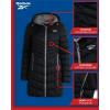 imageReebok Womens Winter Jacket  Long Length Quilted Puffer Parka  Heavyweight Outerwear Coat for Women SXLJet Black