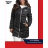 imageReebok Womens Winter Jacket  Long Length Quilted Puffer Parka  Heavyweight Outerwear Coat for Women SXLJet Black