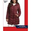 imageReebok Womens Winter Jacket  Long Length Quilted Puffer Parka  Heavyweight Outerwear Coat for Women SXLMaroon