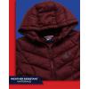 imageReebok Womens Winter Jacket  Long Length Quilted Puffer Parka  Heavyweight Outerwear Coat for Women SXLMaroon
